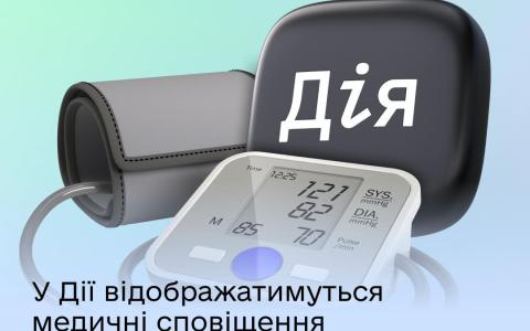 Медичні сповіщення у "Дії":  Електронні направлення та рецепти надходитимуть у застосунок