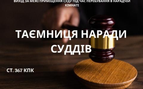 Таємниця наради суддів: Таємниця наради суддів: відновлення судового розгляду з нарадчої кімнати, повернення на дебати, підписання КЕП