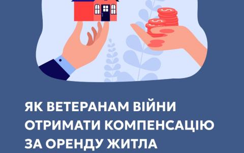 Як ветеранам війни отримати компенсацію за оренду житла