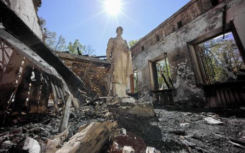 За час війни через російську агресію в Україні зруйновано та пошкоджено 1553 пам’ятки культурної спадщини та 2388 об’єктів культурної інфраструктури