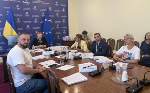 Комітет з питань соцполітики та захисту прав ветеранів розглянув законодавчі ініціативи, спрямовані на удосконалення соціального захисту населення