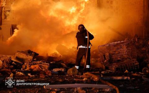 Вночі під російським ударом було 14 областей України, найбільших руйнувань зазнали Запоріжжя і Дніпро