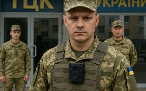 Працівникам ТЦК під час оповіщення чи вручення повісток заборонено вимикати боді-камери та видаляти з них записи