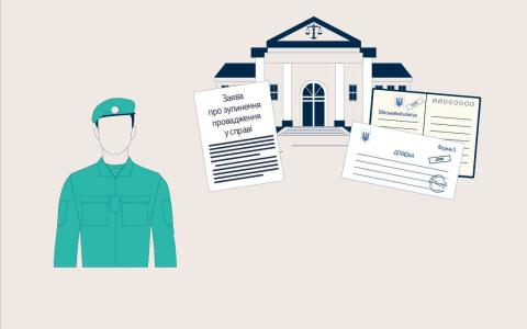 Щодо зупинення провадження у справі у зв'язку з перебуванням сторони або третьої особи у ЗСУ