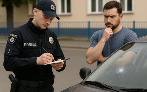 Штраф за тріщину на вітровому склі - незаконний: детальне роз'яснення