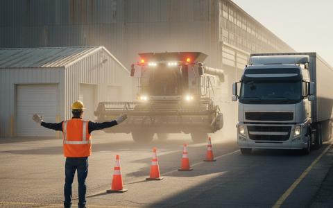 Мінімізація ризиків наїзду транспортних засобів у сільському господарстві