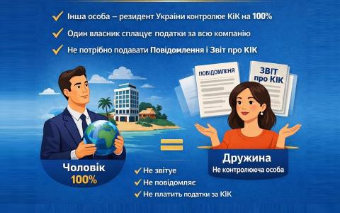 Контрольовані іноземні компанії (КІК): важливі правила