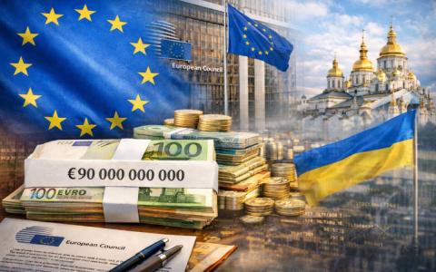 Європейська рада прийняла рішення щодо фінансової підтримки України на 90 млрд євро у 2026–2027 роках