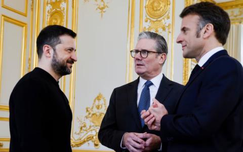 Україна, Британія і Франція підписали угоду про наміри щодо розміщення багатонаціональних сил в Україні