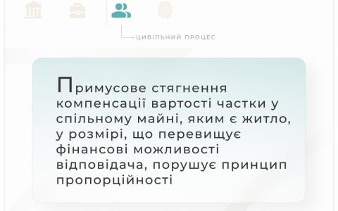 Примусове стягнення компенсації у розмірі, що перевищує фінансові можливості відповідача (відповідачів)