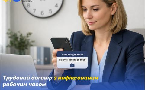 Трудовий договір з нефіксованим робочим часом - роз'яснення Держпраці