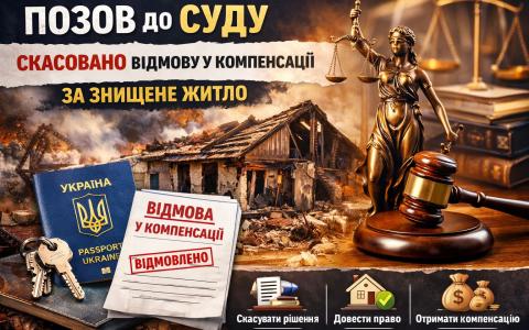 Суд скасував відмову у компенсації за знищене житло: деталі рішення