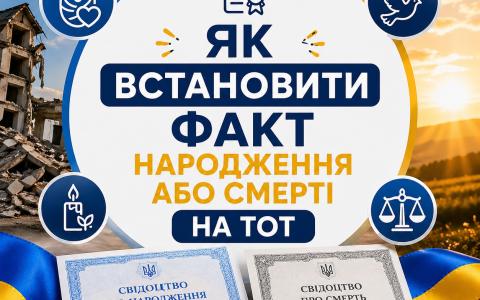 Народження чи смерть на тимчасово окупованій території: що робити?