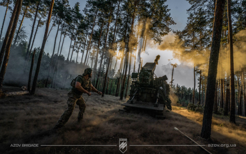 Мирні перемовини українського війська: бригада «Азов»