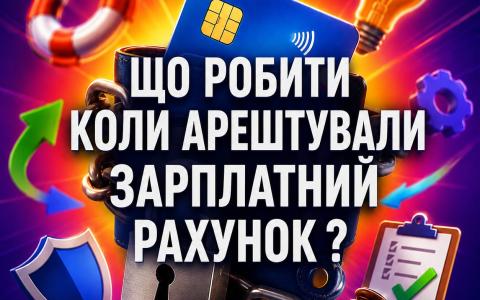 Що робити коли арештували зарплатний рахунок?