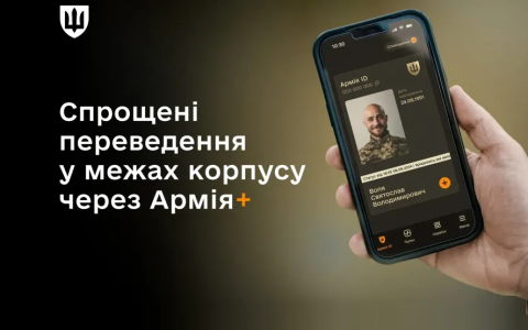 Міноборони та Генштаб запустили тестування спрощених переведень через Армія+ в межах армійського корпусу