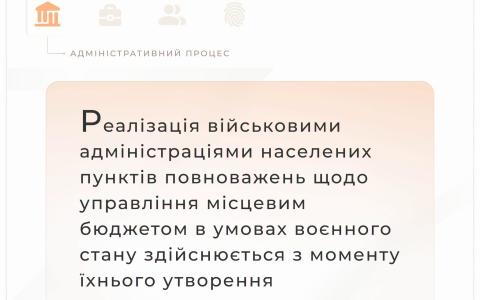 Розмежування повноважень між міською радою та міською військовою адміністрацією щодо управління бюджетом в умовах воєнного стану