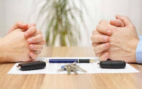 Поділ спільної сумісної власності подружжя –авто після ДТП