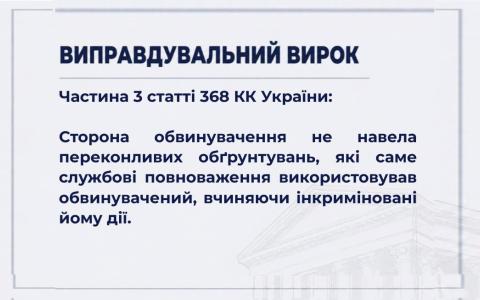 Чи може службова особа отримати неправомірну вигоду за дії, які взагалі не входили до її  повноважень?
