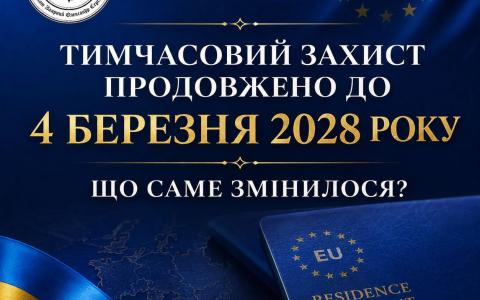 Тимчасовий захист у ЄС продовжено до 4 березня 2028 року: що саме змінилося для українців