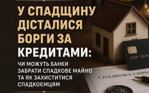 У спадщину дісталися борги за кредитами: чи можуть банки забрати майно та як захиститися?