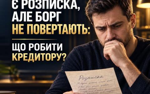 Є розписка, але борг не повертають: що робити кредитору?