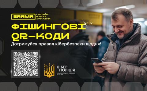 Фішингові QR-коди в громадських місцях: кіберполіція застерігає від шахраїв