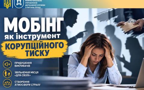 Мобінг як інструмент корупційного тиску