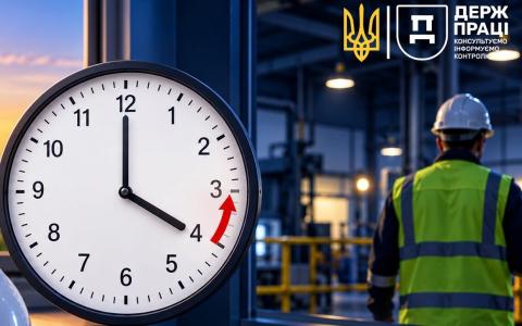 Перехід на зимовий час: про безпеку на роботі та на які ризики варто звернути увагу?